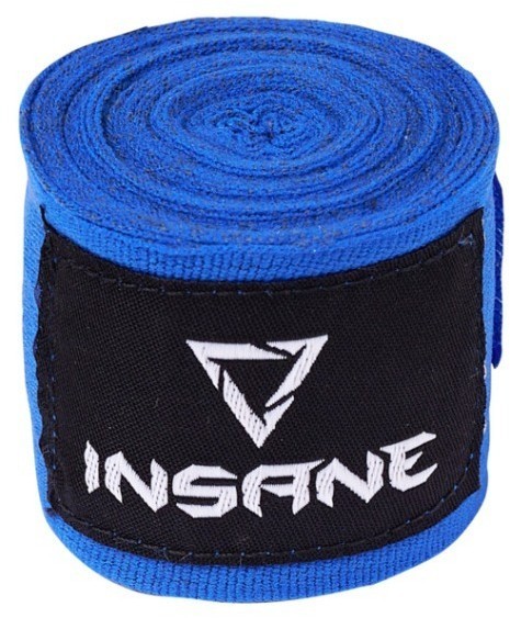 Бинт боксеркий INSANE COBRA, хлопок/нейлон, синий, 2,5 м (2095312)