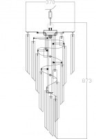 Светильник потолочный d37*87см (TT-00000519)