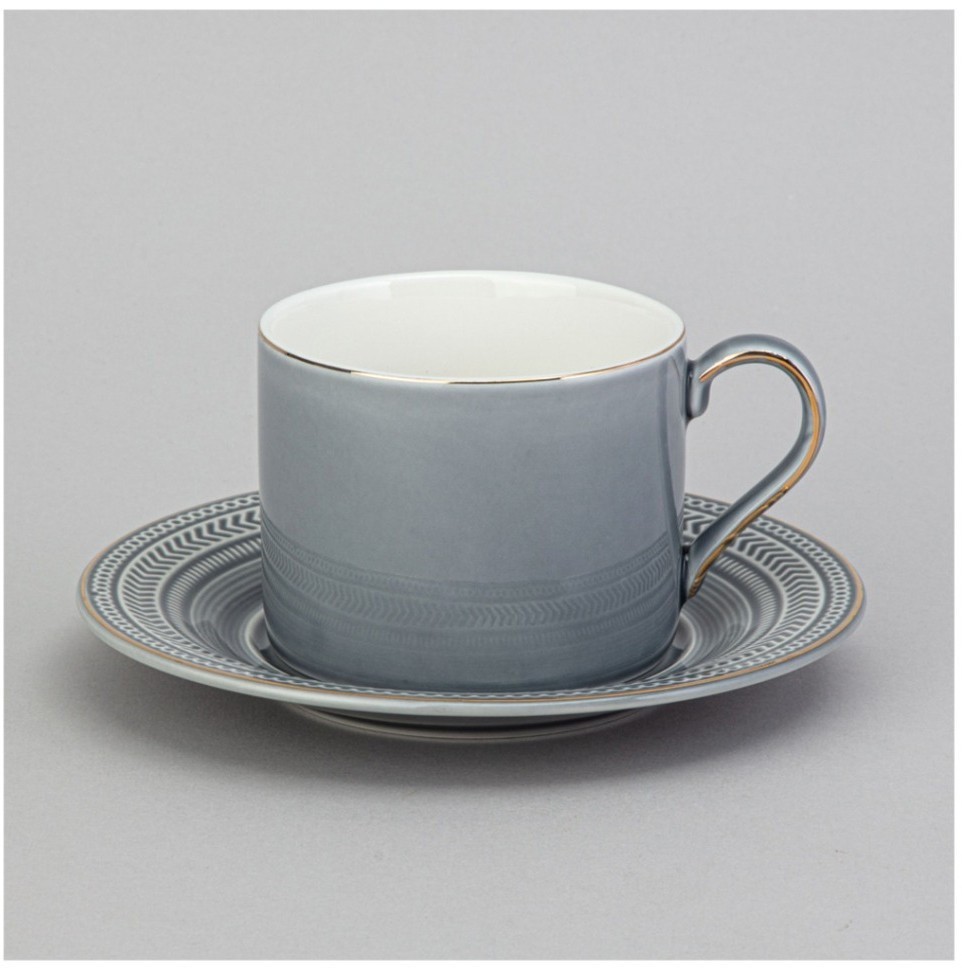 Чайный набор lefard "top style" на 4 пер. 8 пр. 250 мл микс цветов (42-546)