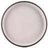Тарелка E735-P-10187/8.5, 21 см, керамика, black/white, ROOMERS TABLEWARE