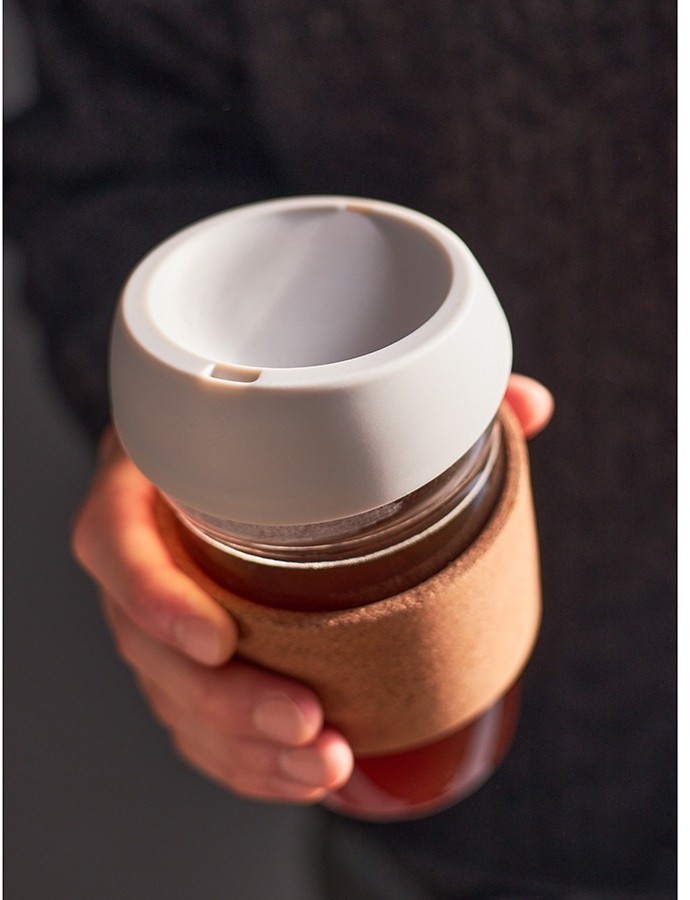 Кружка cozy cup, 350 мл, светло-серая (78677)