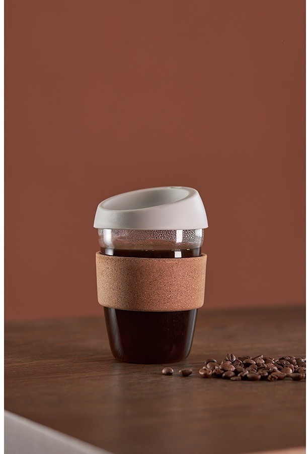 Кружка cozy cup, 350 мл, светло-серая (78677)