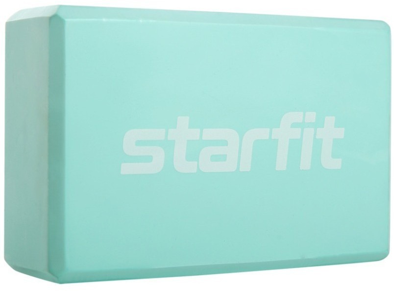 Блок для йоги STARFIT YB-200 EVA, мятный (2113198)