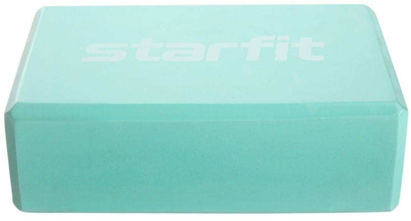 Блок для йоги STARFIT YB-200 EVA, мятный (2113198)