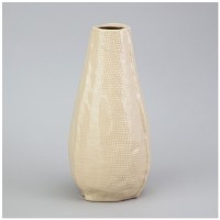 Ваза 13*13*25см цвет: бежевый Lefard (374-139)