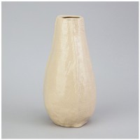 Ваза 13*13*25см цвет: бежевый Lefard (374-139)