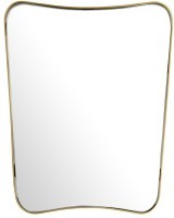 Зеркало настенное raffin, 45х36 см, золотое (76223)