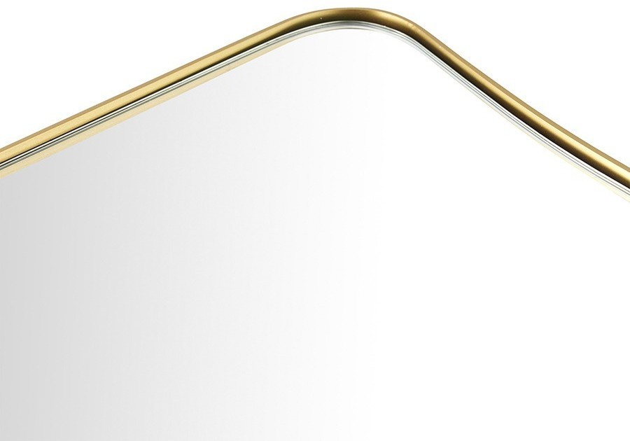 Зеркало настенное raffin, 45х36 см, золотое (76223)