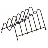 Подставка для тарелок на 6 шт, черная 28*23 см (TT-00008632)
