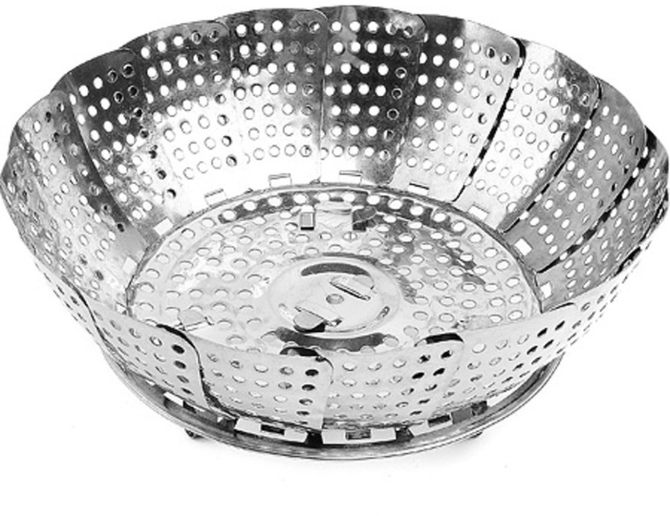 Пароварка металлическая 19 см (4048)