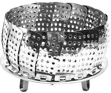 Пароварка металлическая 19 см (4048)