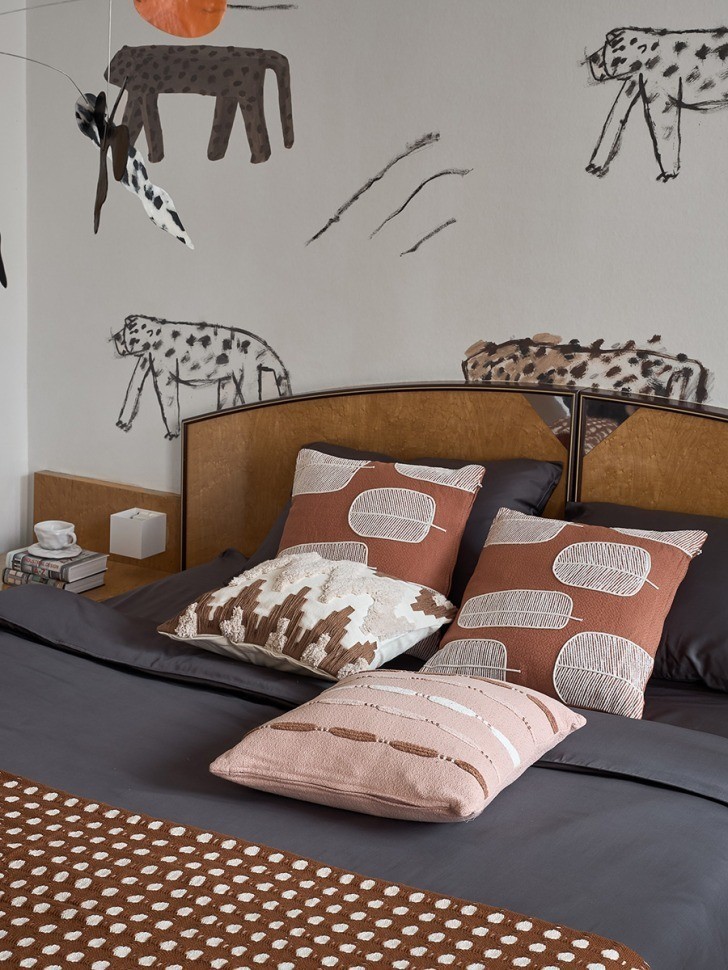 Подушка декоративная feather sketch из коллекции ethnic, 45х45 см (79013)