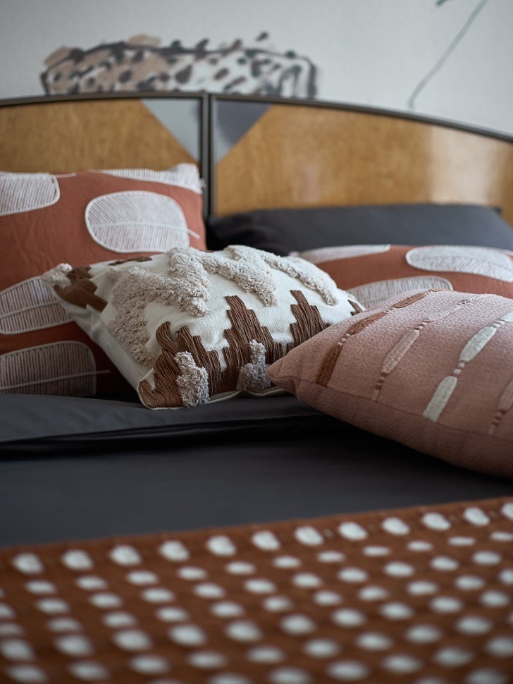 Подушка декоративная feather sketch из коллекции ethnic, 45х45 см (79013)