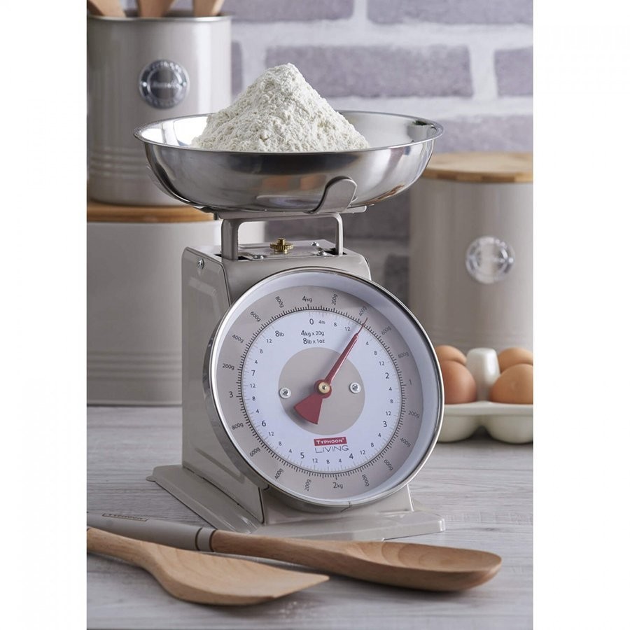 Весы кухонные living серые 4 кг (64734)
