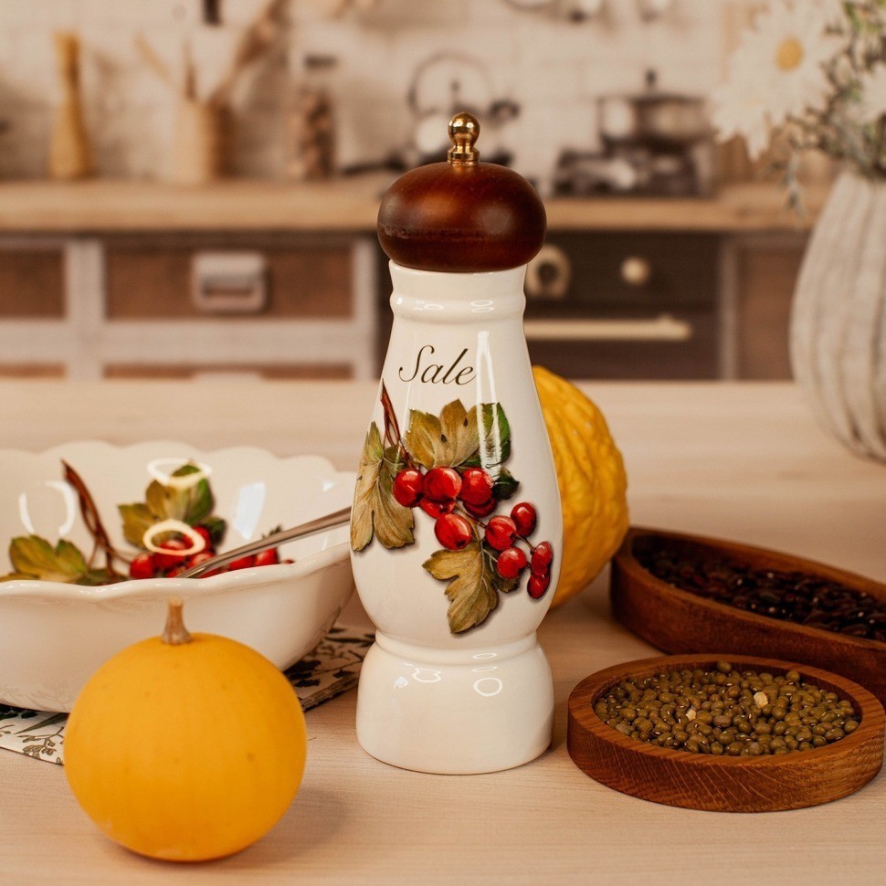 Мельница для соли ручная Frutti di Bosco 21 см 7437/S-FBO