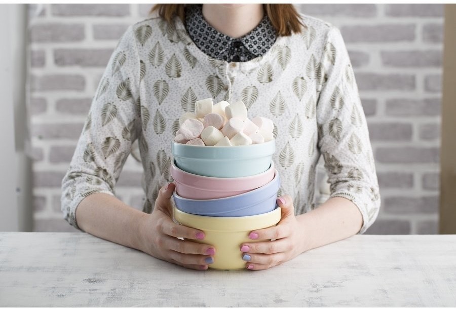 Миска универсальная colour mix 16 см бирюзовая (65078)