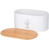 Набор agness "provence" 2в1 хлебница 34*19*15 см, банка для сыпучих 10*12,5 см 2 шт (790-374)