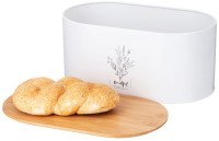 Набор agness &quot;provence&quot; 2в1 хлебница 34*19*15 см, банка для сыпучих 10*12,5 см 2 шт (790-374)