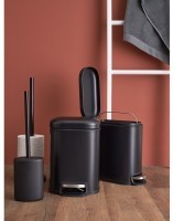 Держатель для туалетной бумаги slim, черный (78860)