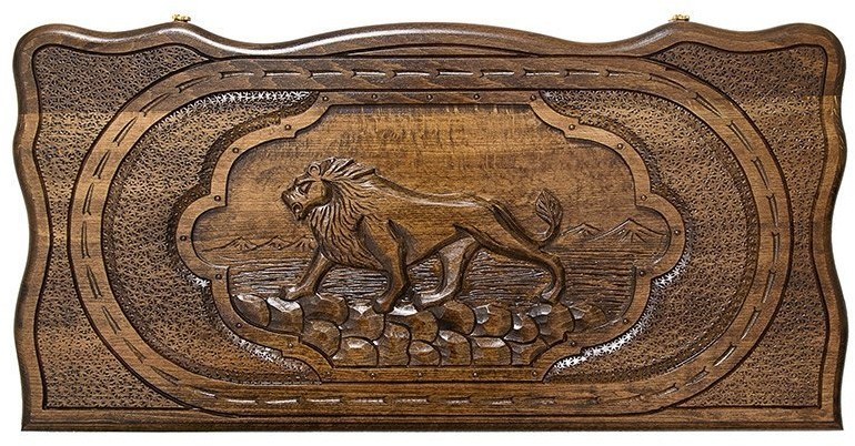 Нарды резные "Лев", Mirzoyan (28666)