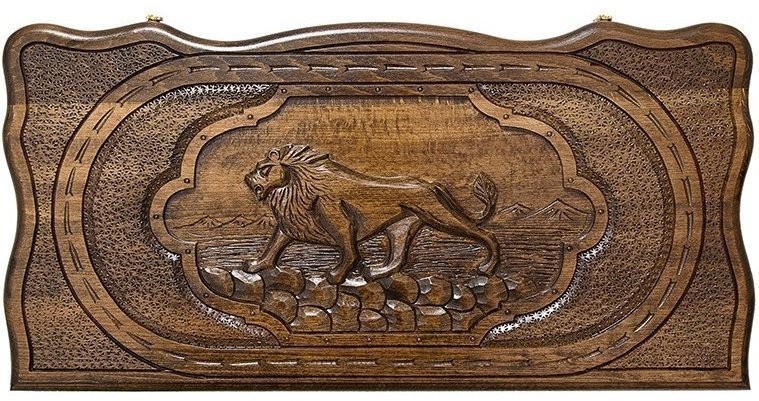 Нарды резные "Лев", Mirzoyan (28666)