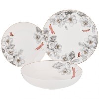 Набор посуды обеденный lefard &quot;райские яблочки&quot; на 4 пер. 12 пр. (275-1223)