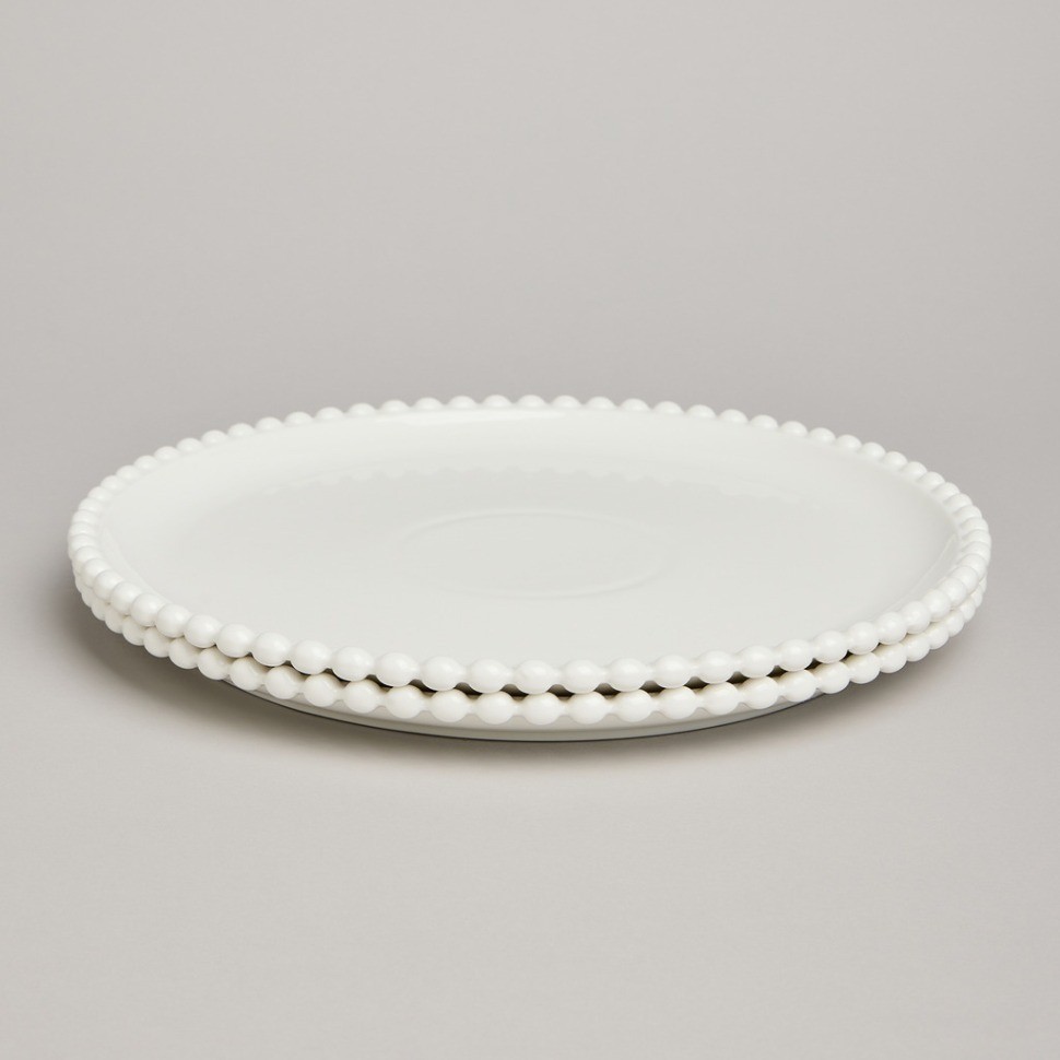 Набор тарелок обеденных lefard "pearl" 2 шт. 25,5*2 см (761-181)