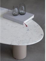 Столик кофейный mojo, 120х65,5 см, бежевый (76217)