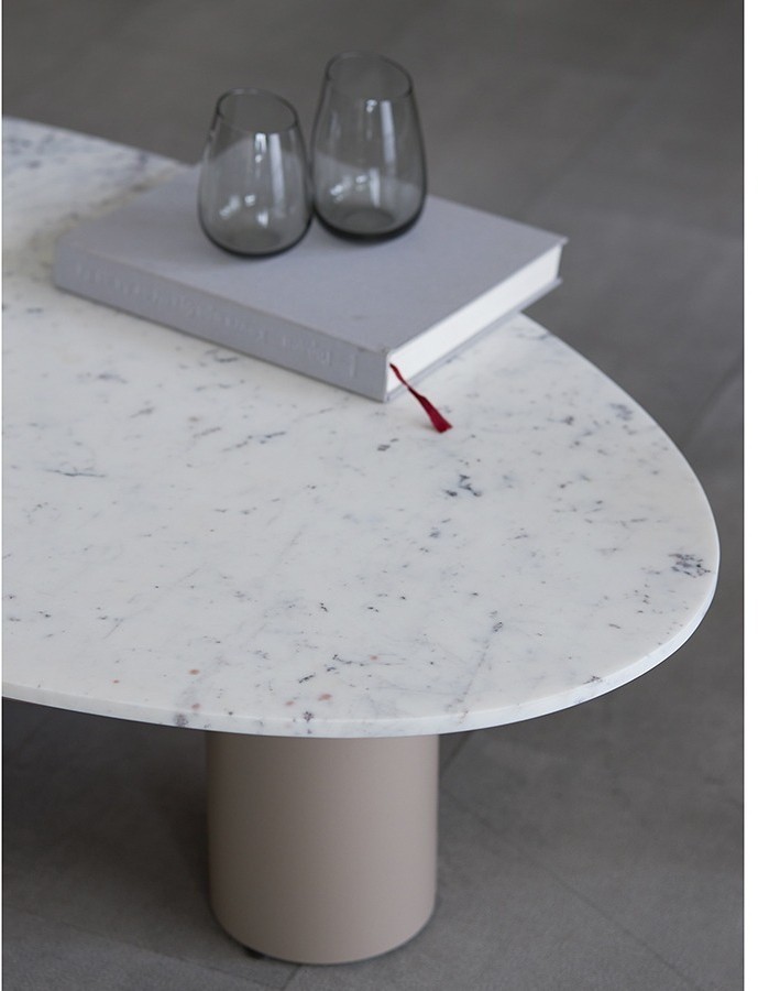 Столик кофейный mojo, 120х65,5 см, бежевый (76217)