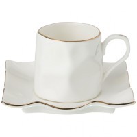 Кофейный набор lefard &quot;раффл голд&quot; на 6 пер. 12 пр. 130 мл (264-992)