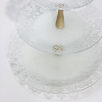 Конфетница сервировочная для фруктов, конфет, сладостей 3 яруса (161763)