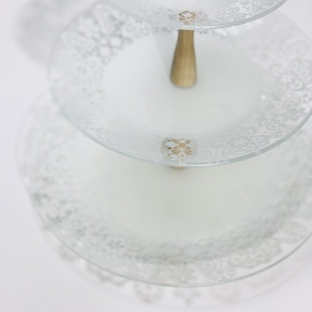 Конфетница сервировочная для фруктов, конфет, сладостей 3 яруса (161763)