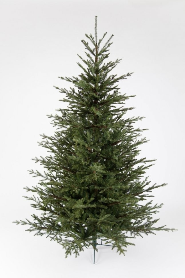 Ель французская 100% литая 215 см зеленая (74442)
