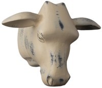 Голова быка 4094-C, металл, mixed, ROOMERS FURNITURE
