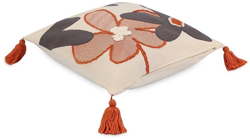 Чехол на подушку stone bloom из коллекции ethnic, 45х45 см (79804)