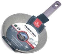 Сковорода с антипригарным покрытием pfluon marble, 20*4,5 см Agness (902-120)