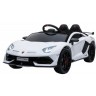 Детский электромобиль Lamborghini SVJ 12V - WHITE - HL328