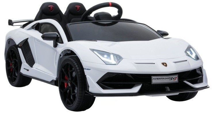 Детский электромобиль Lamborghini SVJ 12V - WHITE - HL328