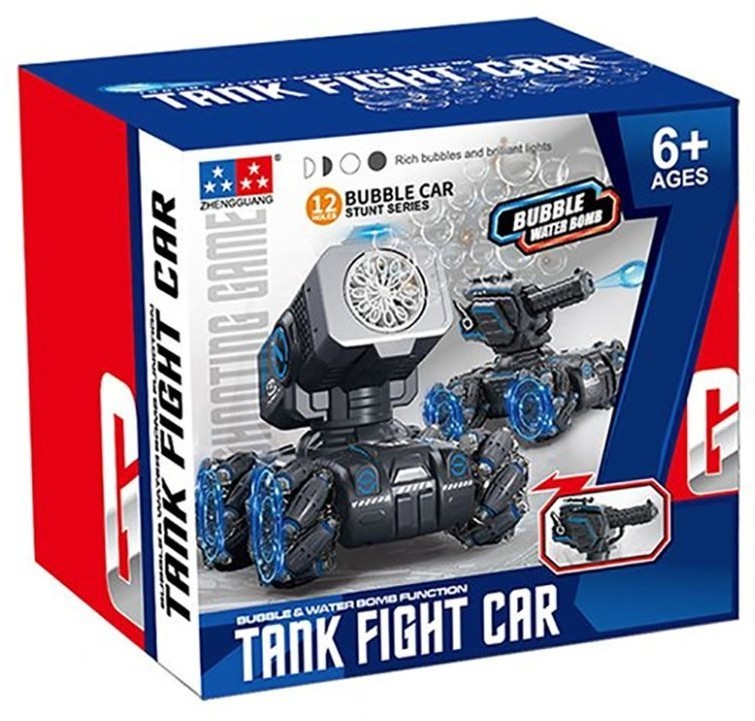 Радиоуправляемый дрифт танк 4WD (2в1: стреляет водяными пулями, пускаем пузыри) (UD2801A)