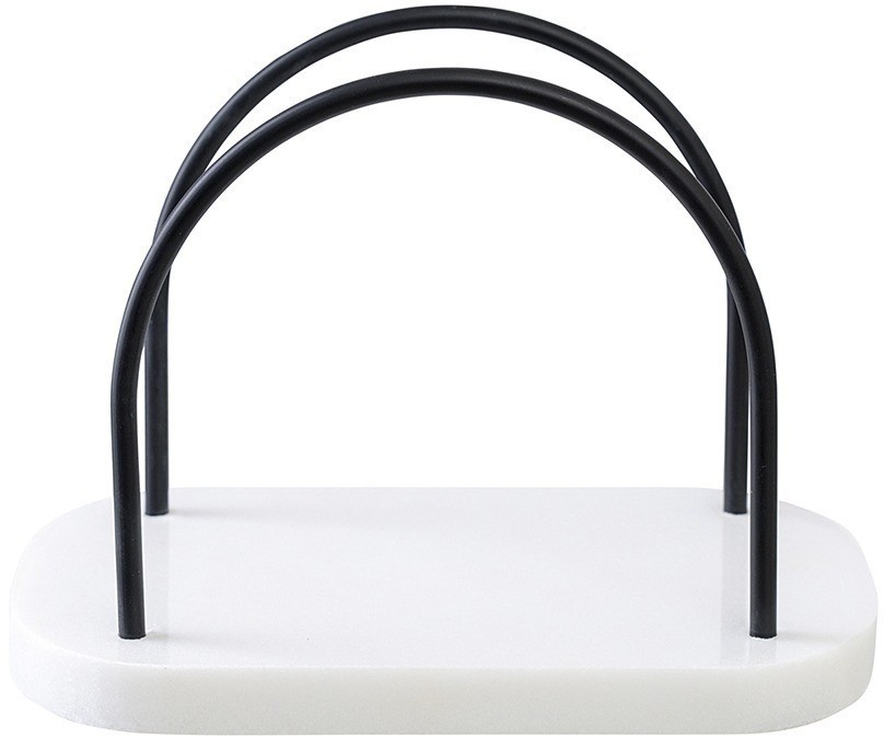 Салфетница marm, белый мрамор (76119)