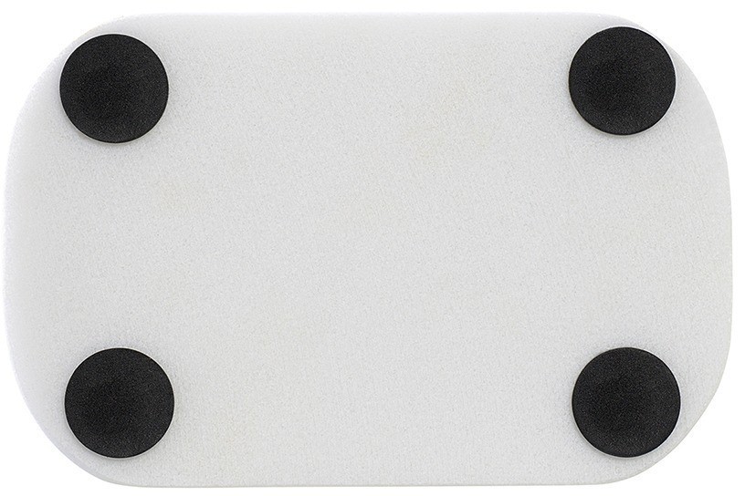 Салфетница marm, белый мрамор (76119)