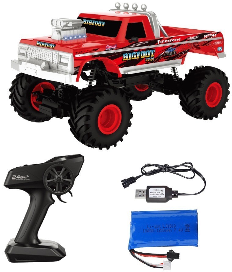 Радиоуправляемая машина BIGFOOT с паром 4WD 1:8 (OC-0802)