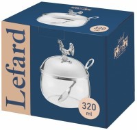 Емкость для хранения lefard серия "охота" 320мл с ложкой (920-105)