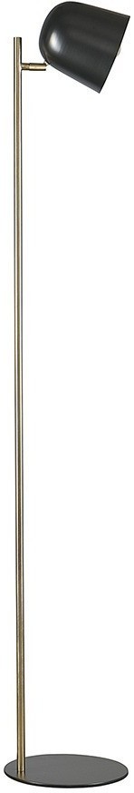 Торшер enkel kopp,142 см, черный/золотистый (76350)