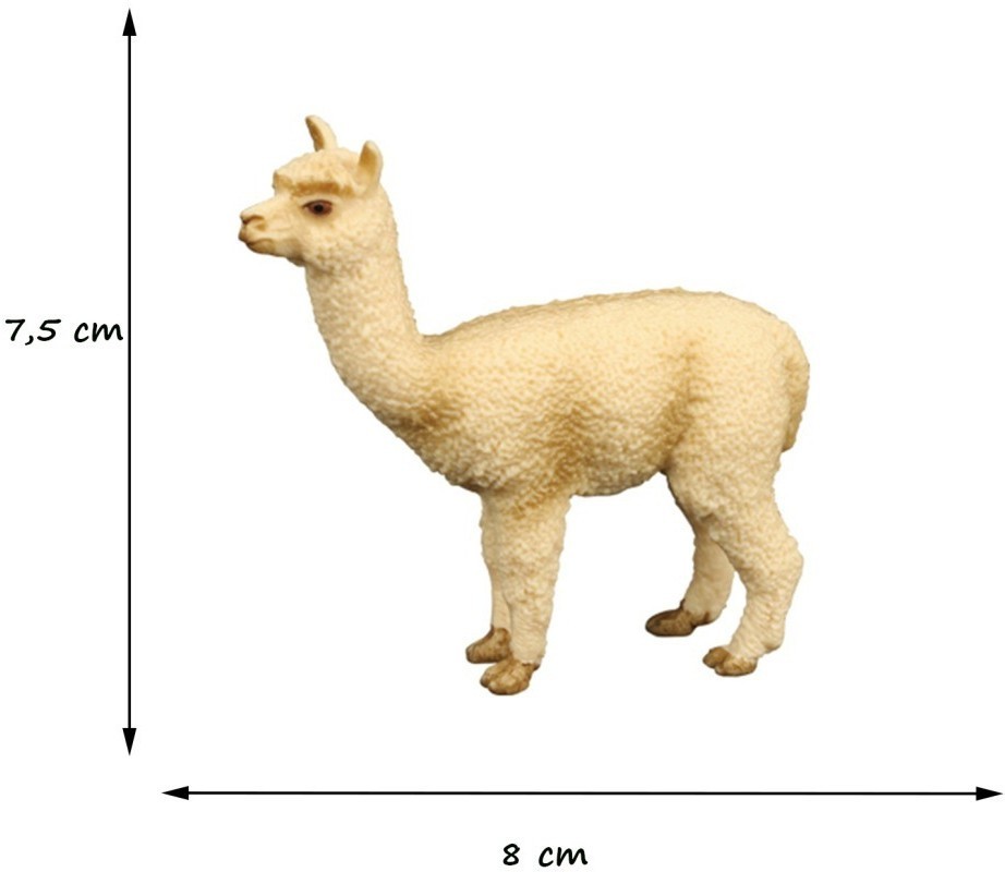 Набор фигурок животных серии "Мир диких животных": антилопа, 2 ламы, бородавочник (набор из 6 предметов) (MM211-226)