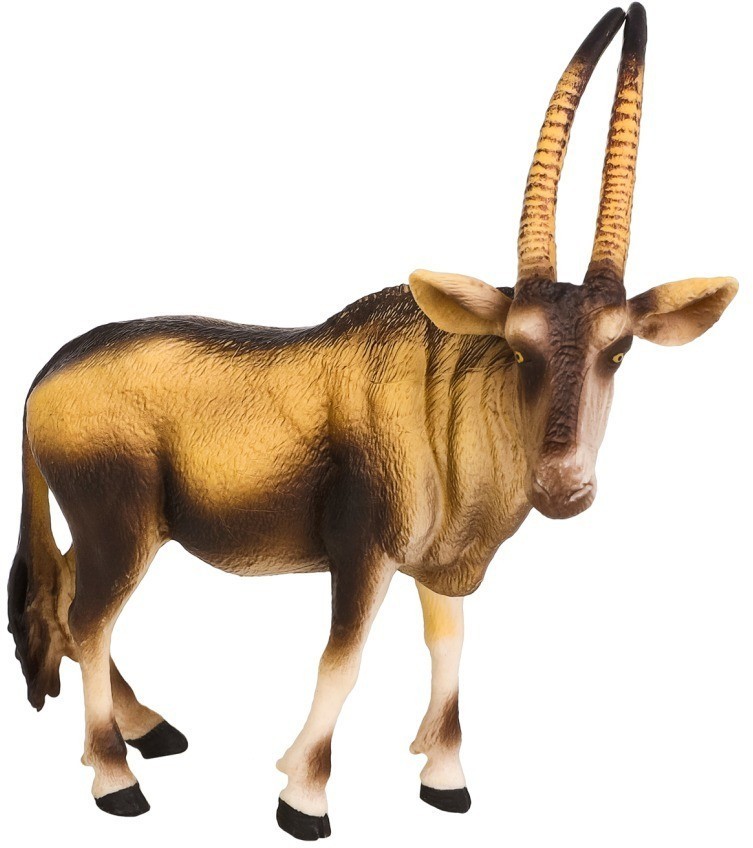 Набор фигурок животных серии "Мир диких животных": антилопа, 2 ламы, бородавочник (набор из 6 предметов) (MM211-226)