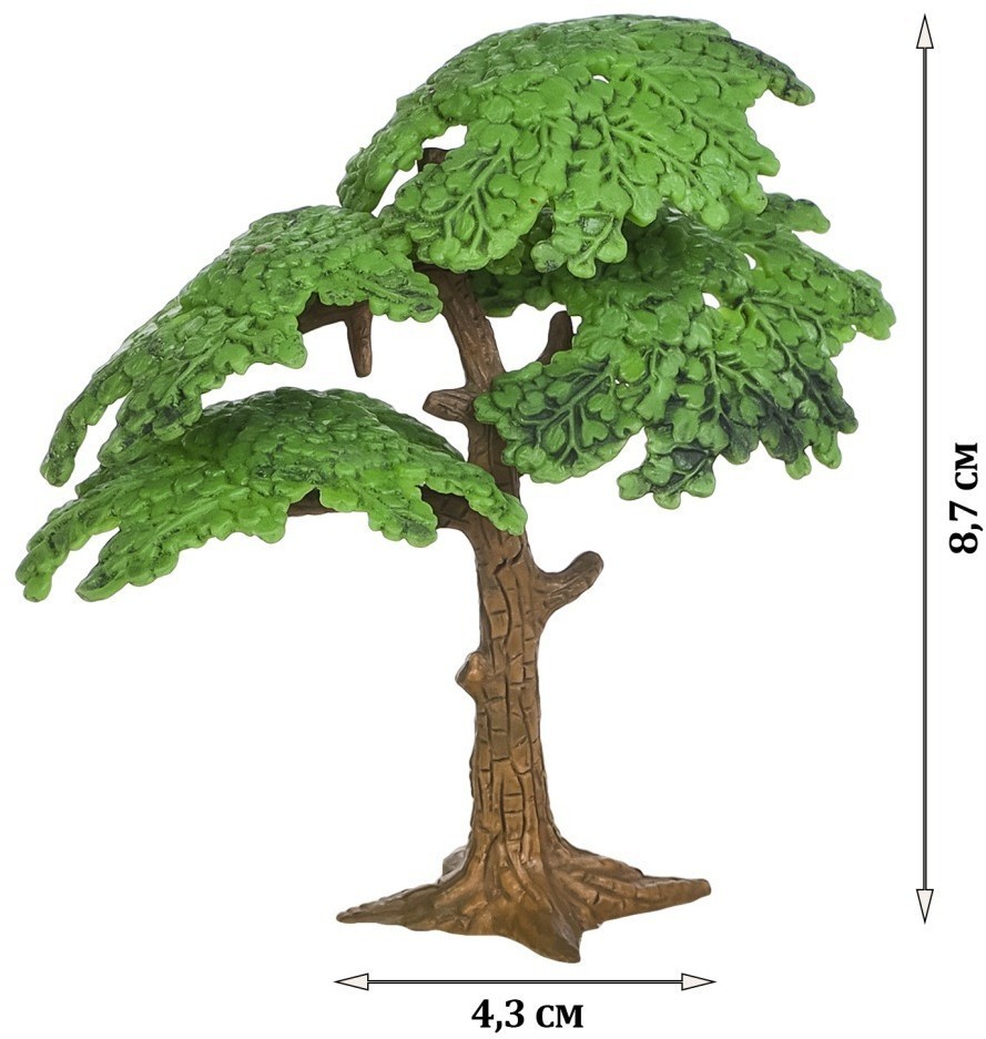 Набор фигурок животных серии "Мир диких животных": антилопа, 2 ламы, бородавочник (набор из 6 предметов) (MM211-226)