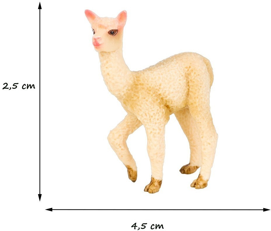 Набор фигурок животных серии "Мир диких животных": антилопа, 2 ламы, бородавочник (набор из 6 предметов) (MM211-226)