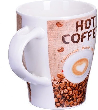 Кружка COFFEE 340 мл с ложкой LR (28467)