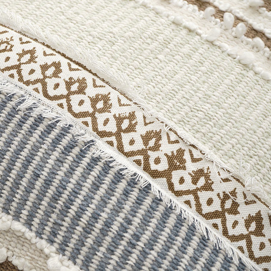 Чехол на подушку с декоративными элементами из коллекции ethnic, 45x45 см (76148)